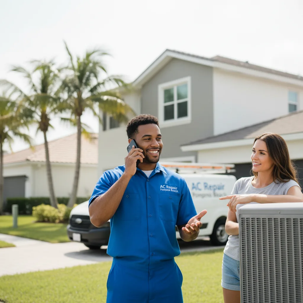 AC Repair Pompano Beach customer support in Harris